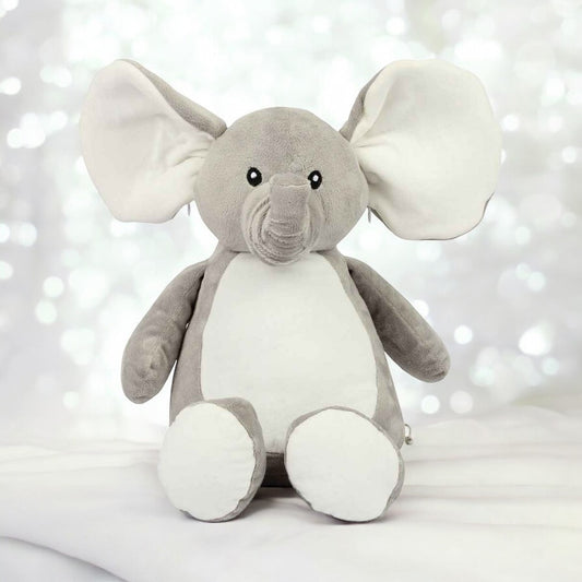 Large Personalised Elephant Teddy