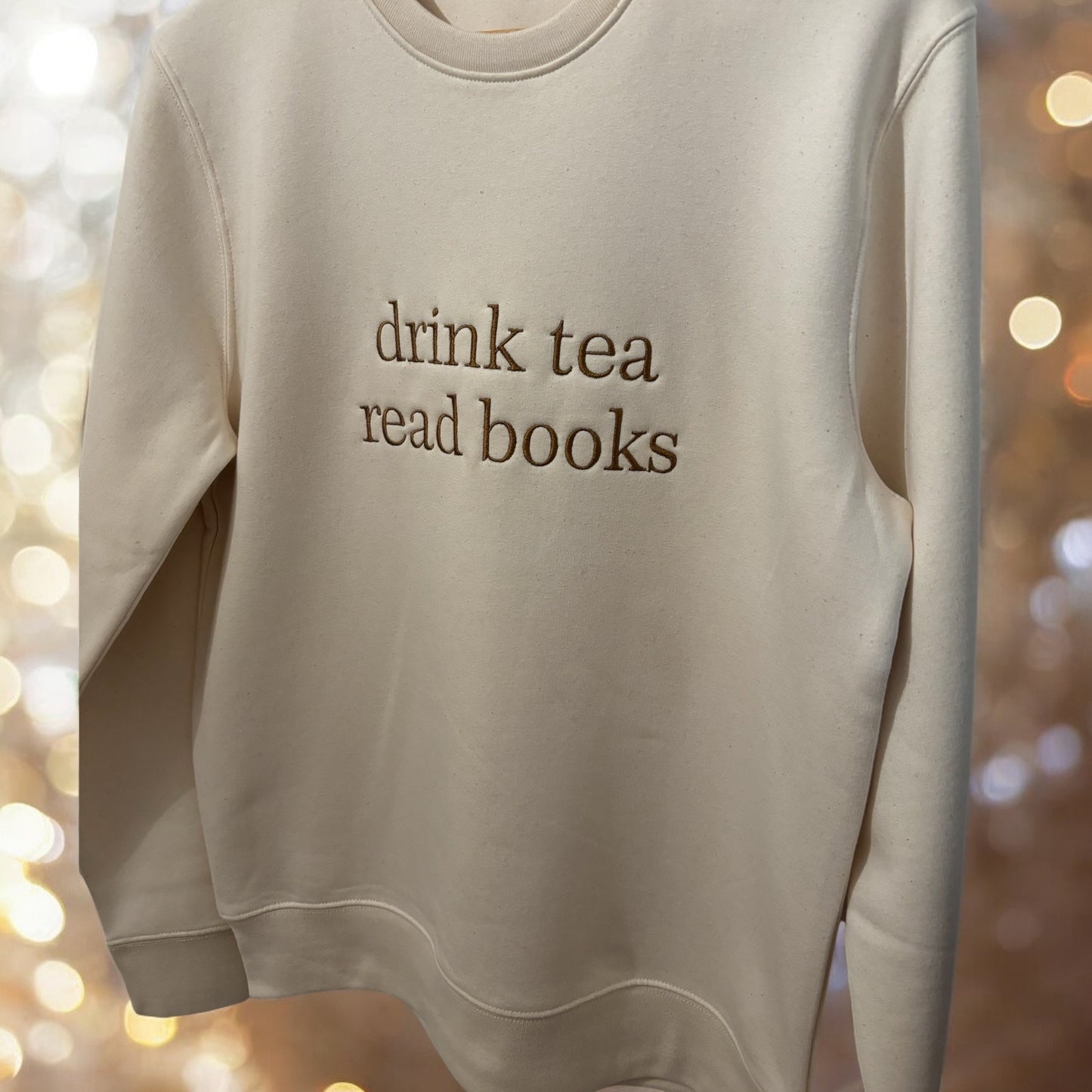 Drink Tea. Read Books Jumper